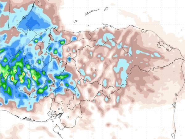 Nubosidad, lluvias y tormentas afectarán Honduras este miércoles por una vaguada, con mayor intensidad en occidente y centro del país.