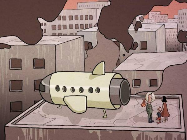 El cortometraje animado “Historias contaminadas” del director boliviano Denis Chapón, es una de las historias que verán este sábado y domingo en el MIN.