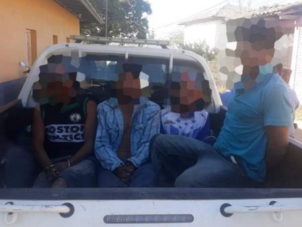 Los detenidos fueron remitidos a la Fiscalía de turno. Foto: Twitter.