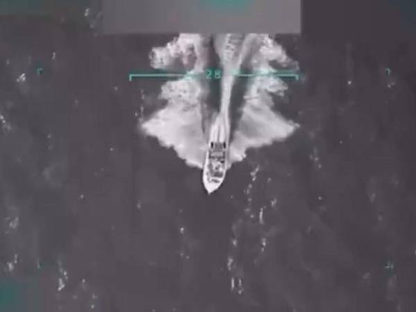 En el video publicado por el mandatario se puede ver cómo se realizó el ataque.