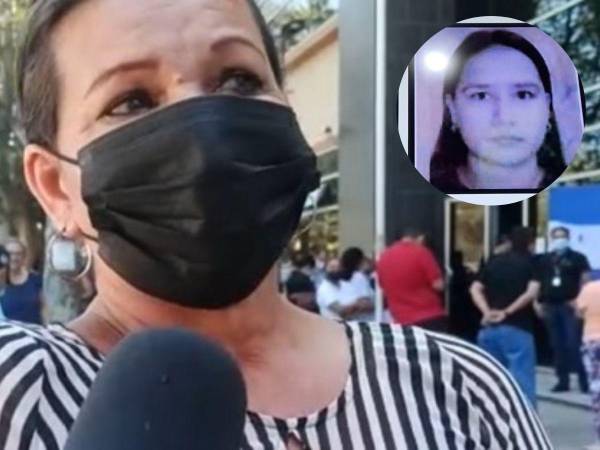 Mirian Coello, tía de Fabiani, una de las fallecidas del accidente.