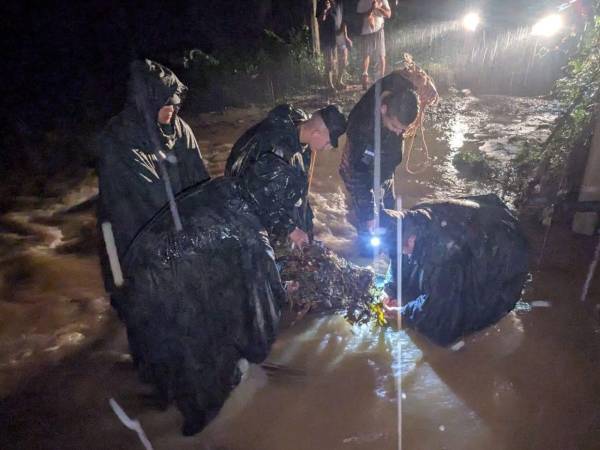 Fuertes lluvias registradas entre la tarde y noche del miércoles 23 de septiembre provocaron inundaciones y evacuaciones en distintos sectores de Quimistán, en el departamento de Santa Bárbara.