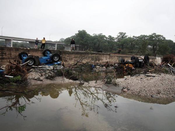 El condado de Kerr fue el más afectado por la crecida del río Guadalupe.