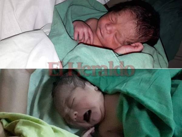 Pedro Regalado Flores Sánchez y Ángel Matías son los dos bebés que nacieron en Nochebuena en el Hospital San Felipe. (Fotos: Álex Pérez / EL HERALDO)