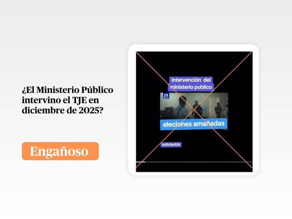 Captura de pantalla a una publicación de TikTok hecha el 8 de diciembre de 2025, adaptada a esta cartela.