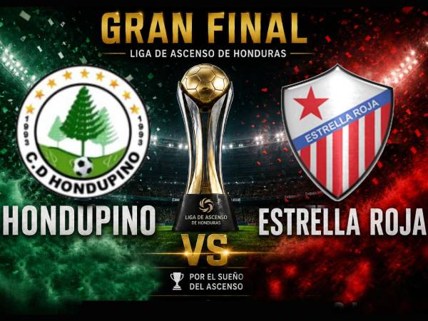 El Hondupino inicia esta final del ascenso como local ante el Estrella Roja.
