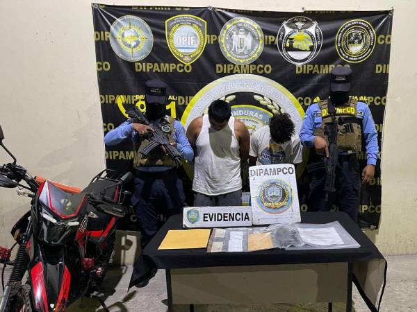 Como Homero y El Shock fueron identificados los dos miembros de la estructura criminal Los Iluminati.