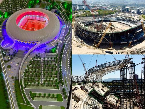 Autoridades salvadoreñas han revelado los últimos avances de la construcción del Estadio Nacional de El Salvador, recinto que será el más moderno de Centroamérica.