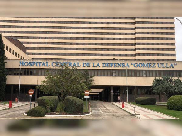El paciente está en el Hospital Militar Gómez Ulla de Madrid.