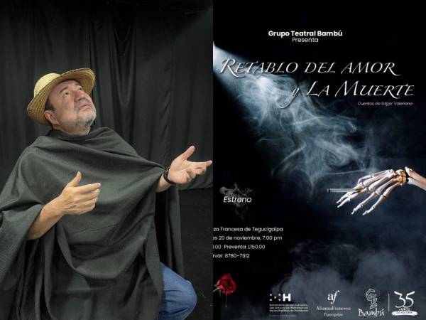 El Grupo Teatral Bambú fija su próximo estreno para este jueves 20 de noviembre en la Alianza Francesa de Tegucigalpa.