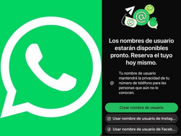 Desde hoy, 29 de junio, está abierto el plazo de reserva de nombres de usuario para WhatsApp.