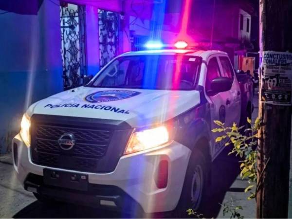 La Policía Nacional (PN) llegó a la colonia La Mora, de Choloma, para realizar el levantamiento de ley.