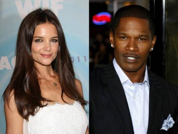 Al parecer Katie Holmes y Jamie Foxx comenzaron a salir un año después de su divorcio con Tom Cruise. Fotos: Shutterstock/ELHERALDO
