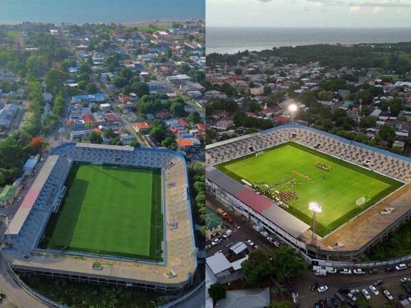 Este 7 de julio se ha reinaugurado el Estadio Municipal Ceibeño en La Ceiba, Atlántida, con presencia de la presidenta Xiomara Castro. El recinto ceibeño ahora cuenta con grama híbrida. Estas son las fotos tras ser reinaugurado.