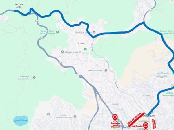 El vocero Policial Municipal Josué Esperanza pidió a la población usar rutas alternas por los cierres viales que generará el festival de Comayagüela.