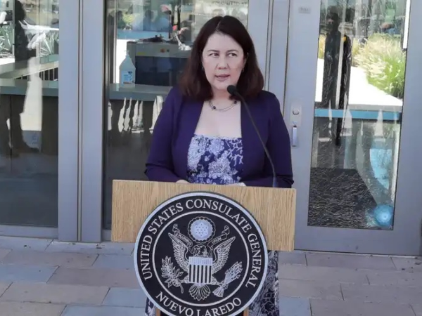Deanna Kim, cónsul estadounidense de Nuevo Laredo, Tamaulipas, fronteriza con Estados Unidos.