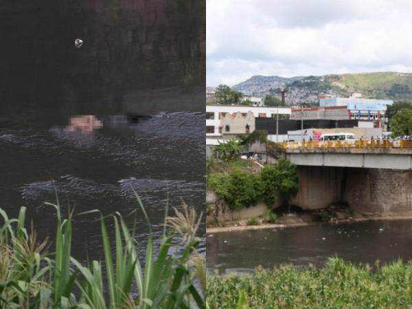El cuerpo de un hombre fue encontrado flotando en el río Choluteca, a inmediaciones del puente Juan Ramón Molina, en el Distrito Central. ¿Qué información hay del caso?
