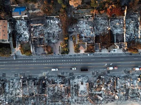 El fuego iniciado por Rinderknecht arrasó con todo a su paso durante una semana, dejando imágenes apocalípticas.