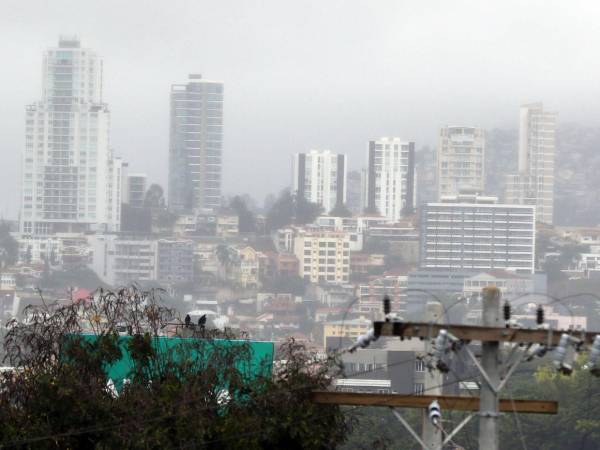 Cielos nublados y lluvias en varias zonas del país se registran esta semana en Honduras.