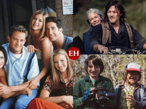Friends, The Walking Dead y Stranger Things son algunas de las series más costosas de la historia. Foto: Instagram strangerthings, Foto: Instagram thewalkingdead y friends
