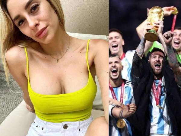 La chica decidió vender la camisa de la Selección Argentina y la medalla del campeón del mundo luego de separarse de jugador