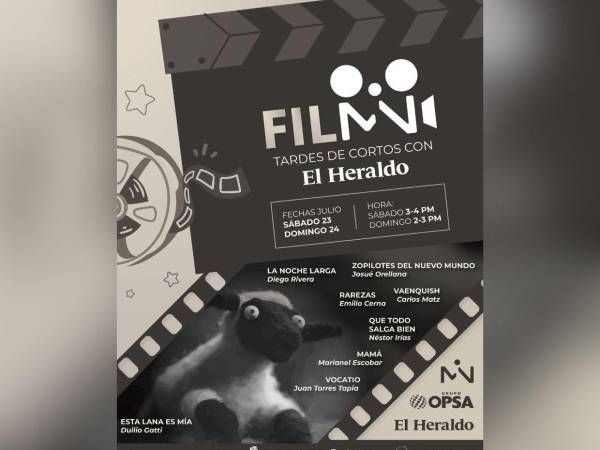Ocho piezas de suspenso, drama. documental, animación y comedia negra, entre otros, este sábao y domingos en Tardes de Cortos EL HERALDO en el MIN.