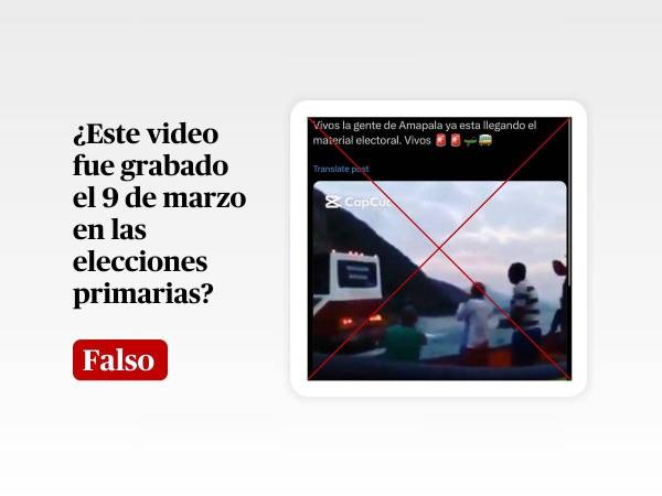 Captura de pantalla a una publicación de X hecha el 11 de marzo de 2025, adaptada a esta cartela.