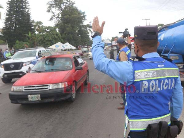 Los agentes realizan constantes operativo en la capital.