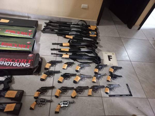 La operación Estigia II realizó allanamientos en Francisco Morazán y Gracias a Dios.