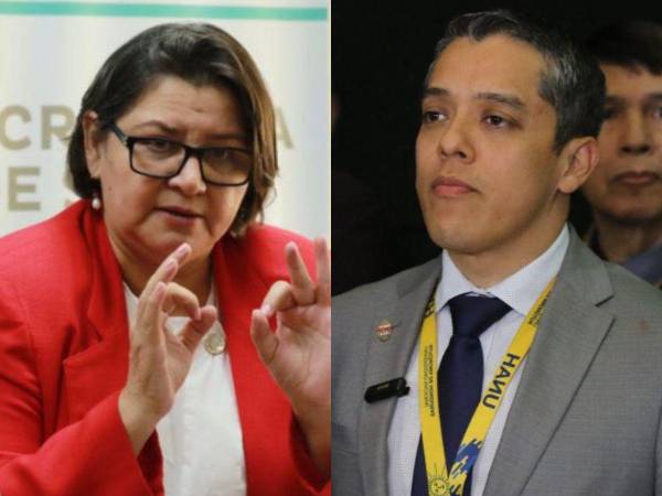 Carla Paredes, secretaria de Salud, culpa a Odir Fernández, rector de la máxima casa de estudios, de frenar los avances en el sistema sanitario al oponerse a formar nuevos especialistas.