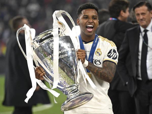 Rodrygo Goes fue titular en la conquista del décimo quinto título de Champions League para el Real Madrid.
