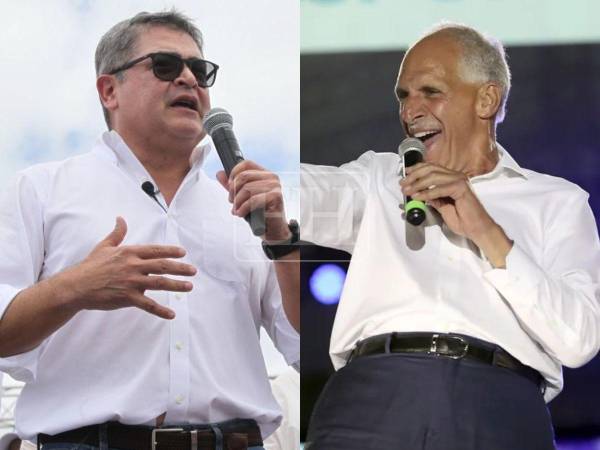 Juan Orlando Hernández aprovechó su primera intervención pública en Honduras para expresar su apoyo al presidente Nasry Asfura y al presidente del Congreso Nacional, Tomás Zambrano.