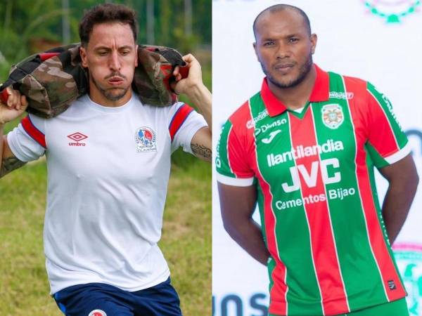 Ignacio Colombini y Juan Anangonó llegaron como figuras a Olimpia y Marathón.