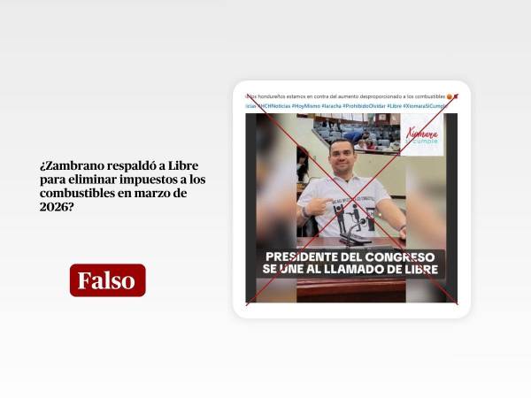 Captura de pantalla a una publicación de Facebook hecha el 18 de marzo de 2026, adaptada a esta cartela.