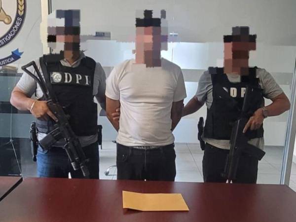 Alias “Plomo” fue remitido a la autoridad competente para continuar con el proceso legal correspondiente.