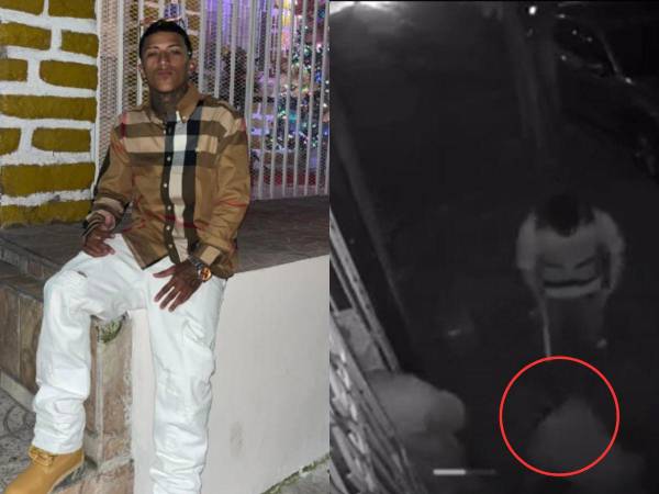 Un video captó el momento exacto en el que Bryan Joshiney Ramírez fue asesinado a balazos en la entrada de un bar ubicado en el bulevar Morazán, en Tegucigalpa. Aquí el cuadro a cuadro de la grabación de la noche del sábado 7 de febrero: