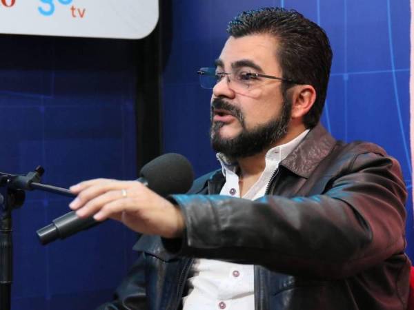 Marco Eliud Girón, diputado del partido Libertad y Refundación (Libre).