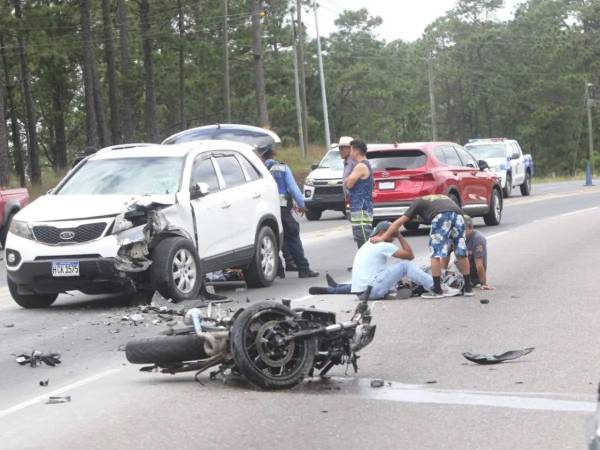 Al menos 40 accidentes de tránsito y dos muertos dejó el primer día del feriado morazánico que arrancó el pasado lunes 5 de octubre de 2026.
