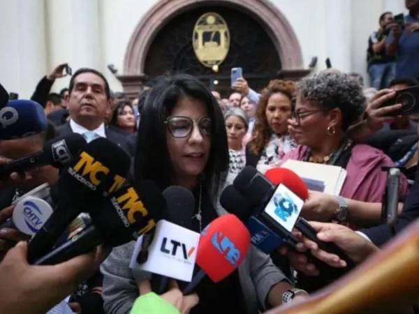 Fátima Mena, exdiputada y abogada de Honduras.