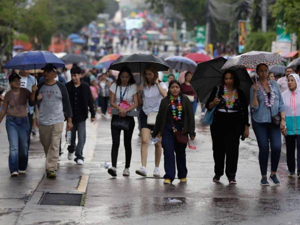 Bajo la lluvia, cientos de capitalinos disfrutaron del carnaval de Tegucigalpa, una fiesta que año tras año se consolida como uno de los espectáculos más esperados y concurridos de la capital.