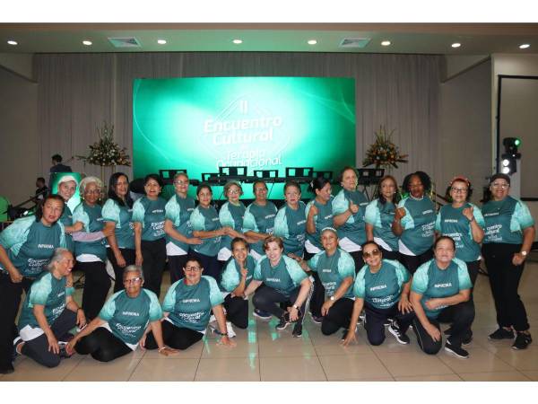 Con el objetivo de promover una jubilación activa, creativa y saludable, el INPREMA realizó en Tegucigalpa el II Encuentro Cultural de Terapia Ocupacional.