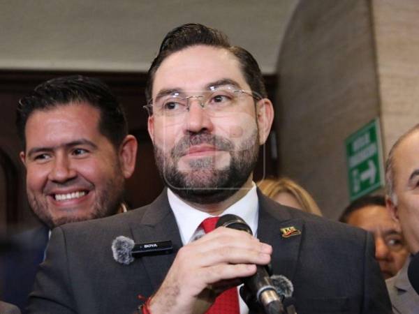Jorge Cálix, jefe de la bancada del Partido Liberal.