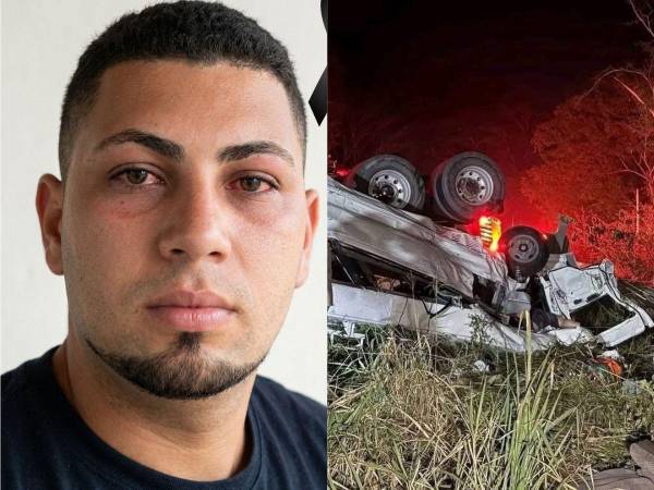 Tragedia en Santa Bárbara tras un fatal accidente entre una rastra y un bus, ocurrido en la carretera CA-4, a la altura del municipio de Quimistán.