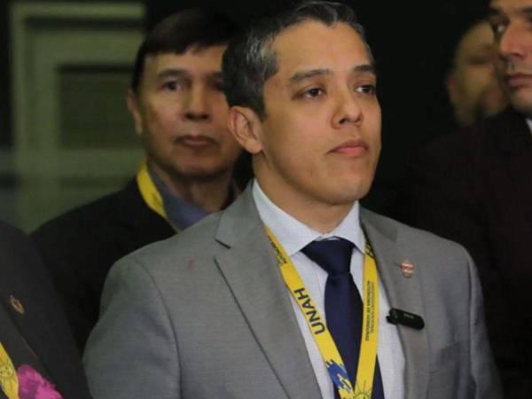 Odir Fernández, rector de la Universidad Nacional Autónoma de Honduras (UNAH).