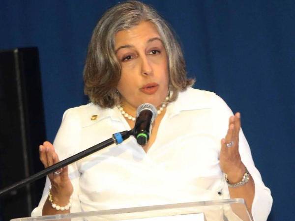 Anabel Gallardo, presidenta del Consejo Hondureño de la Empresa Privada (Cohep).