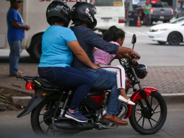 Hospital Escuela advierte que el 75% de los traumas en niños que ingresan se deben a accidentes de motocicleta.