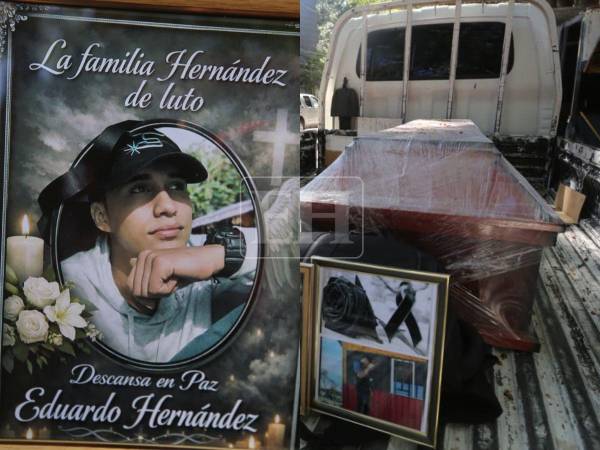 Con mucho dolor y tristeza, los familiares de los dos jóvenes que fallecieron la noche del pasado martes retiraron sus cuerpos de la morgue de Tegucigalpa.