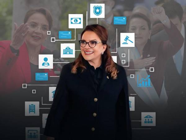 Alrededor de 114 secretarías fueron creadas en el Gobierno de Xiomara Castro (2022-2026).