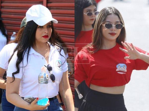 Bellas jovencitas engalanaron la marcha del Día del Trabajador en San Pedro Sula. Aquí una recopilación de los rostros que destacaron durante la jornada.
