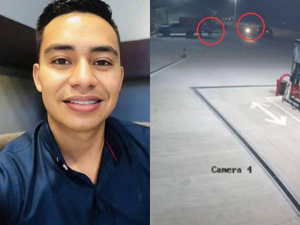 Las cámaras de seguridad de una gasolinera captaron los últimos momentos de vida de Henry Villeda, un joven de 25 años, quien fue asesinado de forma violenta la noche del domingo en el municipio de Corquín, departamento de Copán. Aquí el cuadro a cuadro de lo ocurrido: